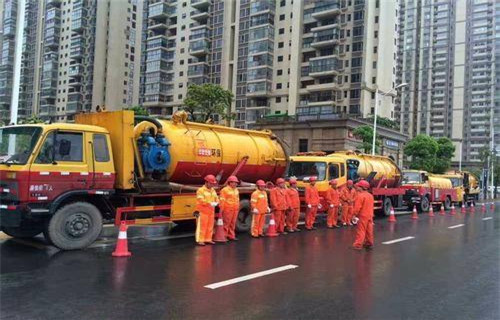 荣县市政管道清淤
